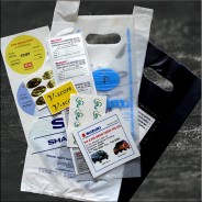 Sticker and plastic bag printing